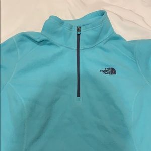 Blue north face jacket ( runs medium )